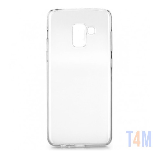 Funda de Silicona Suave para Samsung Galaxy A5 2018 Transparente